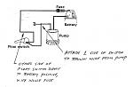 Bilge pump float switch wiring