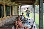 Front Porch Sitt'in during the rain