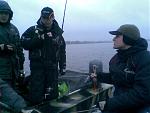 Ukrainian fishing. Kiev club anglers Izumrudka (Emerald)